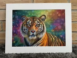 Buy “Magnificence” Original Watercolour Painting Of A Tiger By Claire Murray • 44.95£