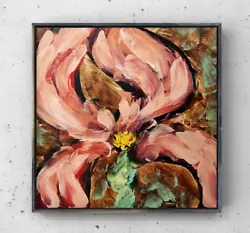 Buy Iris Flower Original Oil Painting 6  Impressionist Irises Garden Art • 42.75£