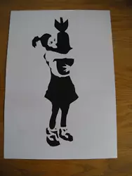 Buy Banksy   Painting    On Card  Writing On Back • 10£