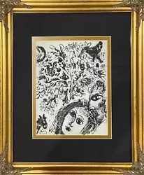 Buy MARC CHAGALL- Original Color Lithograph On Velin Paper Mourlot, Paris, NEW FRAME • 1,417.49£