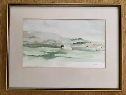 Buy Framed Watercolour By Scottish Artist Louise Annand (1915-2012) • 100£