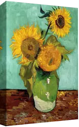 Buy Van Gogh Painting - Sunflower - Canvas Wall Art Picture Print - 30  X 20  • 26.99£