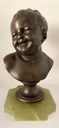 Buy Bronze Representing A Young Child Smiling • 248.38£