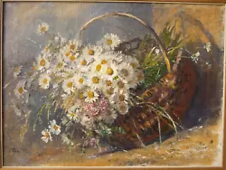 Buy Anna Peters 1843-1926 Stuttgart Still Life Flowers Oil Painting Picture Old Paintings Oil • 1,370.37£