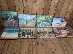 Buy Oil Paintings In The Manner Of Monet, Picasso, Lowry, Impressionist X8 Job Lot  • 165£