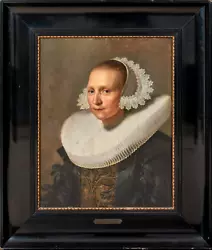 Buy 17th Century Dutch Lady Portrait Stilte Jan Cornelisz VERSPRONCK (1597-1662) • 17,000£