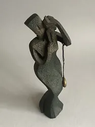 Buy CWSL 2004 Friendship Cubist Bronze Effect Sculpture Figurine Feline Friend BNIB • 17.95£