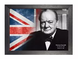 Buy Winston Churchill 11 United Kingdom Prime Minister Poster British Icon Picture • 4.99£