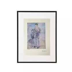 Buy Pablo Picasso Vintage Print, 1950s (Two Saltimbanques, Dog ) - Signed Lithograph • 31.50£