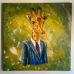 Buy  Animal Gentle  (2/4). Acrylic On Canvas, 40x40 Cm • 5,405.61£