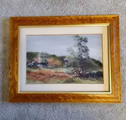 Buy PASTEL PAINTING 15 X11  LANDSCAPE BY CAMERON STREET FRAMED 49 Cm X 39cm • 29.99£
