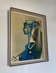 Buy Mid Century Picasso 'Sylvette' Offset Lithograph • 550£