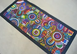 Buy SELINA  NUMINA 125 X 55 Cm Original Painting - Aussiepaintings Aboriginal Art • 173.92£