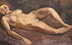 Buy Roger De La Fresnaye (French, 1885-1925) - Femme Nue Couchée • 166,027.59£