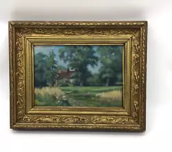 Buy Rainbow Bottom Herons Farm By W Ward Oil Painting F 17  X 13.5  P 11  X 7.75  • 20£
