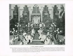 Buy Hindu Marriage Ceremony India 1897 Antique Print Old Victorian Picture TQE#71 • 6.99£