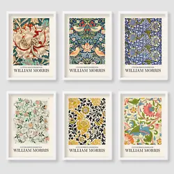 Buy William Morris Print Vintage Classic Canvas Wall Art Gift Home Poster A4 A3 • 3.99£