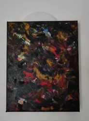 Buy Abstract Acrylic Painting On Stretched Canvas • 15£