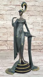 Buy Vintage Julius Erte Sculpture Statue Model Gorgeous Art Deco Female Figure Deal • 267.99£