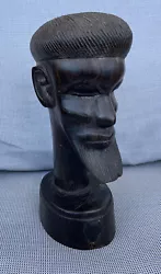 Buy Antique Vintage Solid Rosewood Oriental African Carving Bust • 24.90£