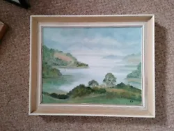 Buy Fine Oil Painting Signed By Artist Eve Balkwill, Tranquil Sea Scene Fine Example • 11£