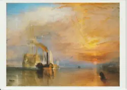 Buy Joseph Mallard William Turner - The Fighting Temeraire Painting Colour Postcard • 1.50£