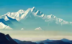 Buy Nicholas Roerich Mountain Treasures Painting Reproduction Print Canvas Poster • 17.05£