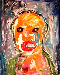Buy ABSTRACT Painting FIGURE Expressionist ART Modernist PRIDE FOLTZ • 79.84£