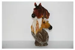 Buy Lovers Horse Head Statue • 14.88£