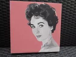 Buy Elizabeth Taylor Pop Art Original Canvas Painting Gay Interest • 20£