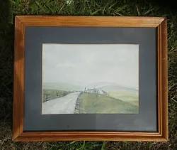 Buy Original Watercolour Painting Of A Countryside Scene By    T L Hughes  • 5.77£