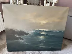 Buy Large Original Seascape Oil Painting On Canvas • 50£
