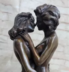 Buy Erotic Sexy Nude Ladies Lady Girl Lost Wax Bronze Women Statue Sculpture Figure • 238.15£