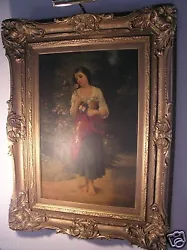 Buy FINE AFTER ADOLPHE WILLIAM BOUGUEREAU ANTIQUE OIL PAINTING CIRCA 1800's • 122,741.83£