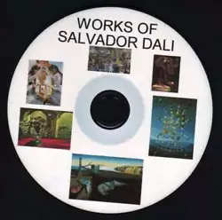 Buy Works Of Salvador Dali,1800+ Photo.images Painting, Surrealism , Fantasy Art Cd • 1.99£
