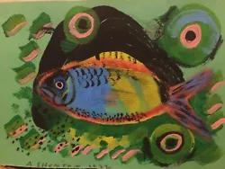 Buy ''rainbow Tropical Fish''' By A Shenton • 10£