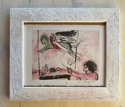 Buy Lithograph Signed MARC CHAGALL - Framed! • 84.95£