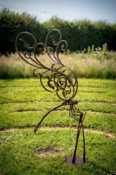 Buy Dragonfly Garden Steel Sculpture.  Bespoke Metal Artwork By Rob Faherty • 1,000£