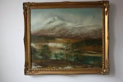 Buy Vintage Oil On Canvas Landscape Painting, Signed • 150£
