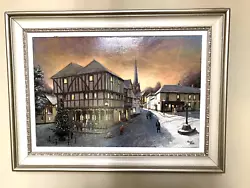 Buy Alexander Sheridan Large Original Oil Painting Christmas Scene With Certificate • 1,200£