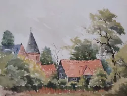 Buy Three Watercolour Paintings Landscapes, Trees, Rural. Job Lot • 27£