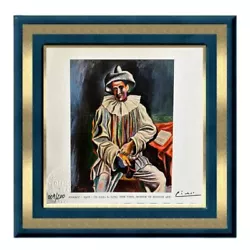 Buy Pablo Picasso Vintage Signed Print (Pierrot, 1918) - Small Lithograph • 30.71£