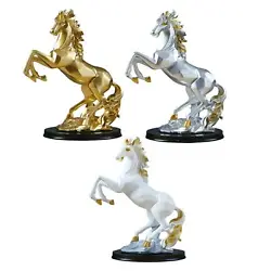Buy Horse Statue Sculpture Collectable Resin For Desktop Office Decoration • 32.96£