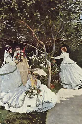 Buy Claude Monet - Women In The Garden (1866) - Art Print Painting Poster • 11.95£
