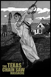 Buy Texas Chainsaw Massacre 16x24 By Carles Ganya Ltd Edition X/50 Poster Mondo MINT • 89.77£