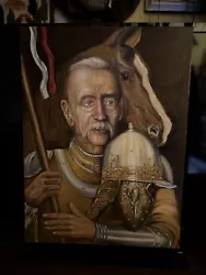 Buy Polish Hussar Painting By Local Artist Zygmunt Urbanczyk • 757.79£