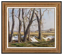 Buy Clyde ASPEVIG Original Oil Painting On Canvas Signed Tree Landscape Artwork • 7,477.26£