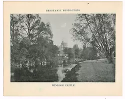 Buy Windsor Castle River Thames Berkshire Antique Print Picture 1900 BPF#1700 • 2.99£