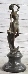 Buy Bronze Sculpture Statue Figure Nude Sexy Girl Erotic Hot Cast Artwork Museum Art • 157.25£