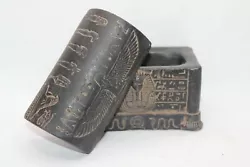 Buy RARE ANCIENT EGYPTIAN ANTIQUE ISIS Tut Jewelry Box With 4 Holly Lords (BS-AU) • 109.42£